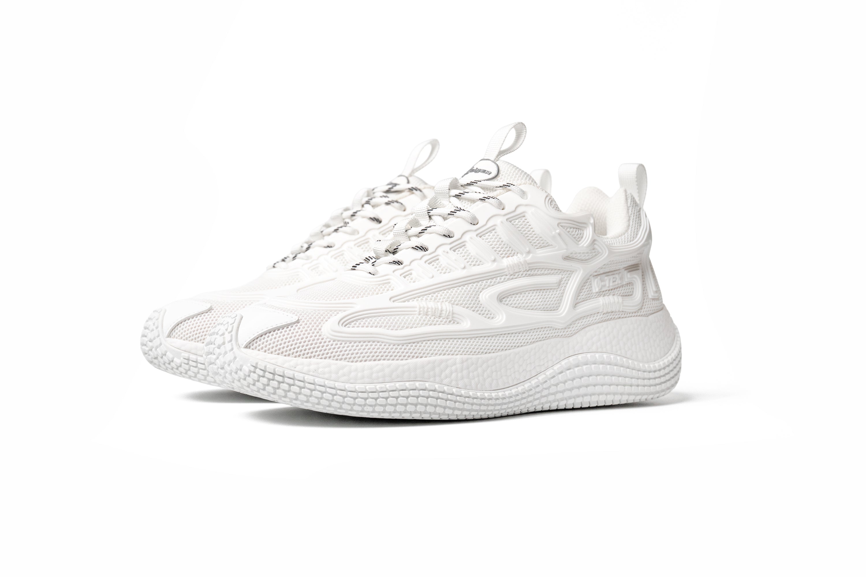 004 'Triple White' - Premium Comfort & Style | John Geiger – John