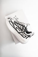 "Layered" Grey/White 004
