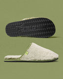 "Plush Green" House Slippers