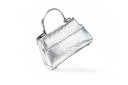 Medium Chrome Python Lowercase Flap Bag