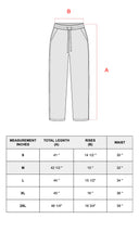 Black/Red "Zero Four" International Sweatpants