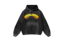 Geiger Space Hoodie Distressed Black
