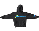 Vintage Black "Futuristic" Hoodie