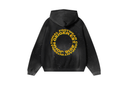 Geiger Space Hoodie Distressed Black