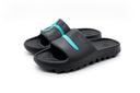Black/Teal Geiger Slides