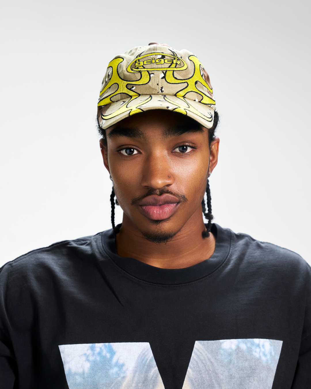 Desert Camo Yellow Tribal Cap