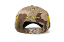 Desert Camo Yellow Tribal Cap