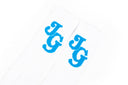 JG Logo Socks Blue/White