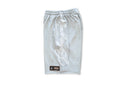 Grey Frayed Sweat Shorts (Below Knee)
