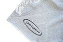 Grey Frayed Sweat Shorts (Below Knee)