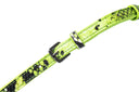 Medium Lime Green Python Lowercase Flap Bag