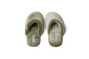 House Slippers "Plush Green"