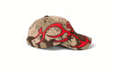 Desert Camo Red Tribal Cap