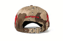 Desert Camo Red Tribal Cap