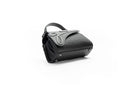 “Black/Black” Medium Lowercase Flap bag