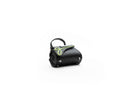 Mini Lowercase Flap Bag “Black/Lime”