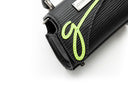 Mini Lowercase Flap Bag “Black/Lime”
