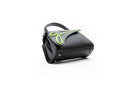 Medium Lowercase Flap Bag “Black/Lime”