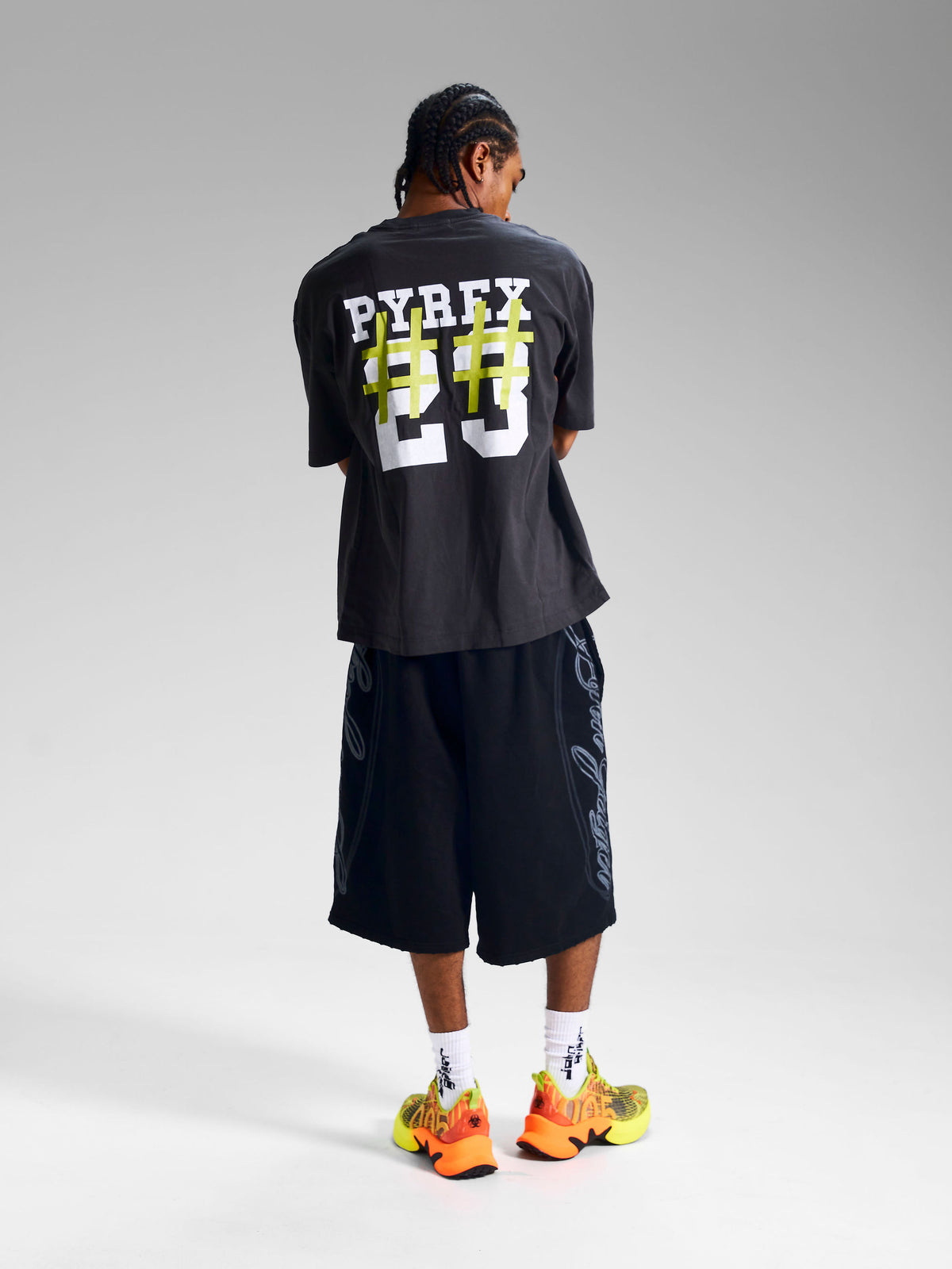 "Ode To Virgil" 3% Vintage Tee Black