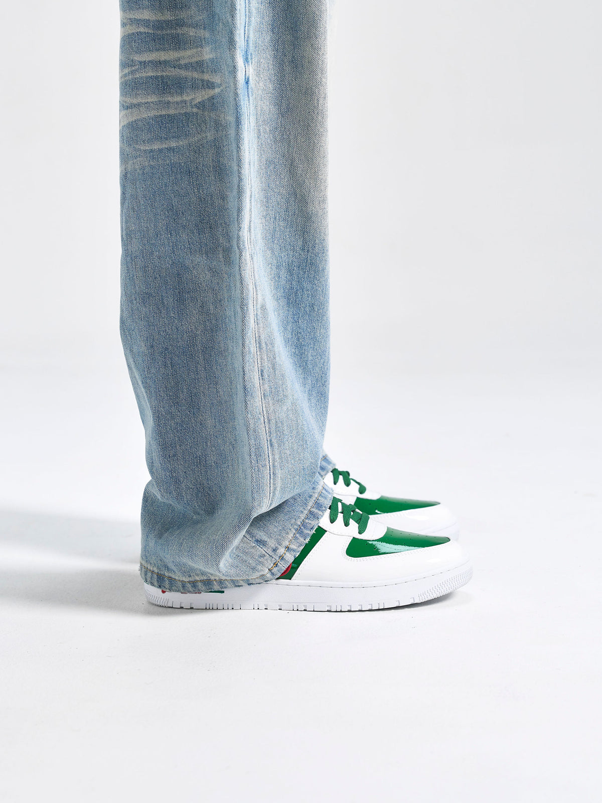 White/Red/Green Patent GF-01