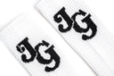 JG Logo Socks White/Black