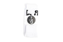 JG Logo Socks White/Black
