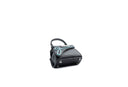 Mini Lowercase Flap Bag "Black/Teal"