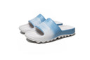 Matte Blue Fade Slides