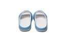 Matte Blue Fade Slides