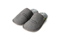 House Slippers Grey/ Plush Interior
