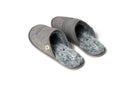 House Slippers Grey/ Plush Interior