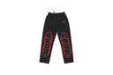 Black/Red "Zero Four" International Sweatpants