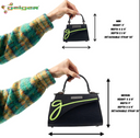 Medium Natural Python Lowercase Flap Bag