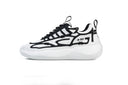 "Layered Contrast" White Tip 004