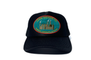 Black/Blue  "Family Loyalty Faith" Trucker Hat
