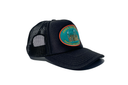 Black/Blue  "Family Loyalty Faith" Trucker Hat