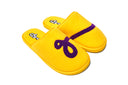 Yellow/Purple - JG House Slippers