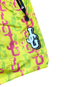 JG Chenille Logo Basketball Shorts 'Yellow/All Over Print'