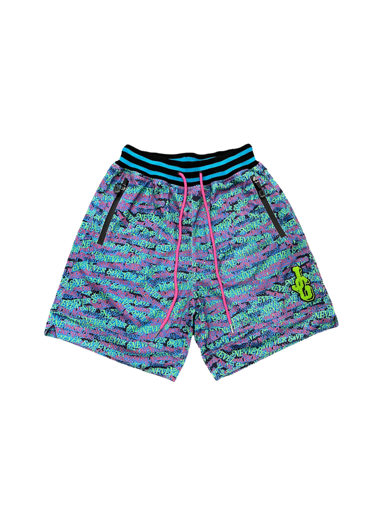22SS JUNGLE SHORTS サイズ02 JG Chenille Logo Basketball Shorts 'Phone Numbers' – John Geiger